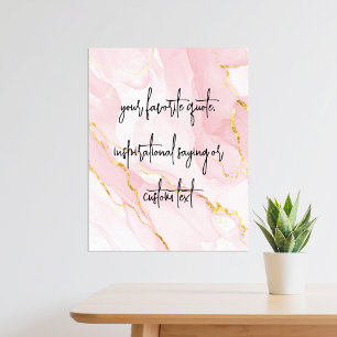 Skapa din egen Elegant Modern Anpassningsbar-offer Poster