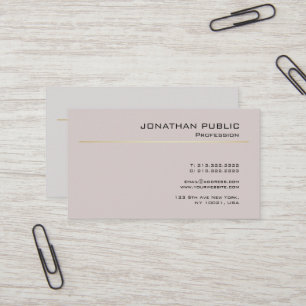 Skapa din egen Elegant Modern minimalistisk slinga Visitkort