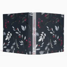 Skapa din egen elegant svarta och röda julmistrill