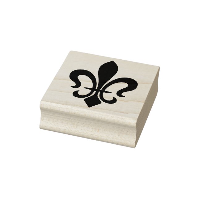 Skapa din egen eleganta Fleur de Lis Stämpel (Stämpel)