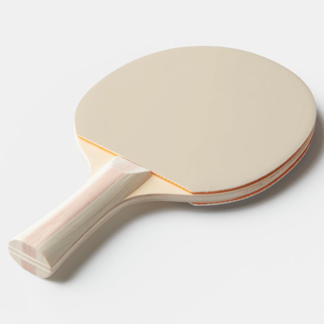 Skapa din egen enfärgade färg | Klassisk | Elegant Pingisracket (Frontvinkel)