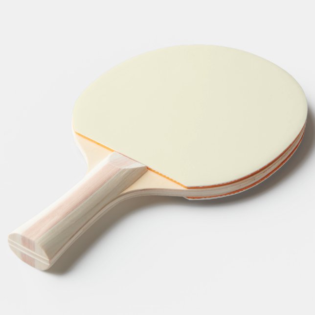 Skapa din egen enfärgade färg | Klassisk | Elegant Pingisracket (Frontvinkel)