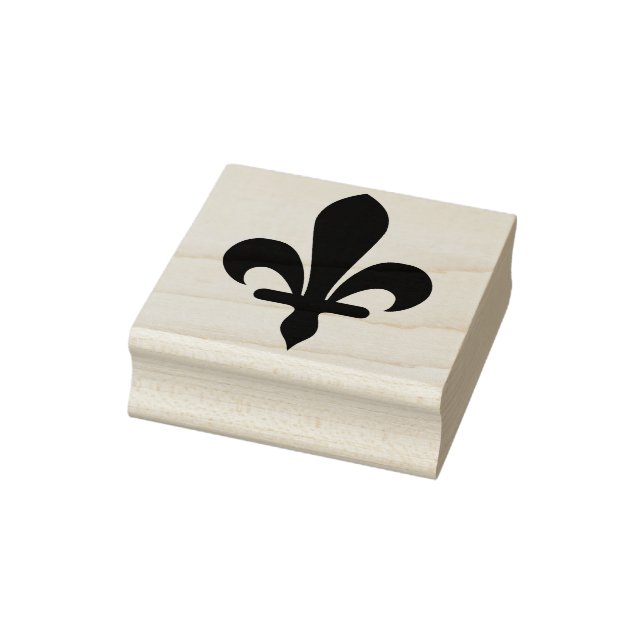 Skapa din egen enkel stjälk Fleur de Lis Stämpel (Stämpel)