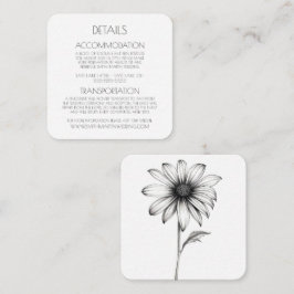 Skapa din egen - enkel svartvitt tilläggskort