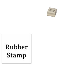Skapa din egen enkla anpassade 2,5 cm x 2,5 cm stämpel