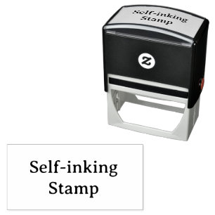Skapa din egen enkla anpassade 2,9" x 1,4" självfärgande stämpel