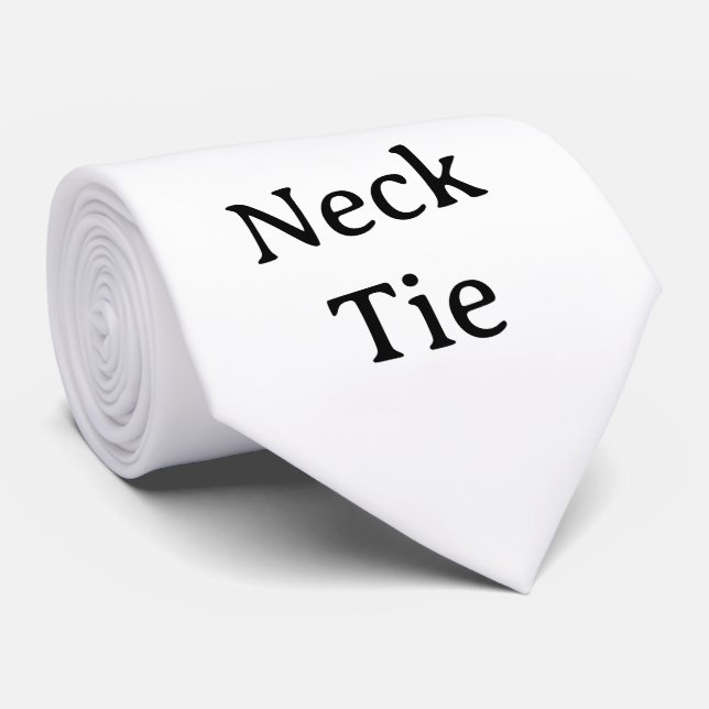Skapa din egen enkla anpassade 55" slips (Rullad)