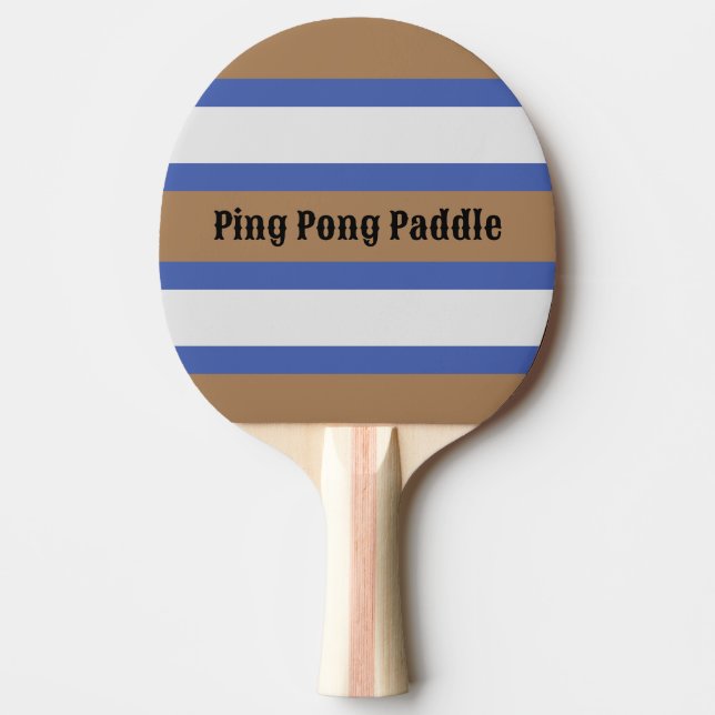 Skapa din egen enkla anpassade design pingisracket (Framsidan)
