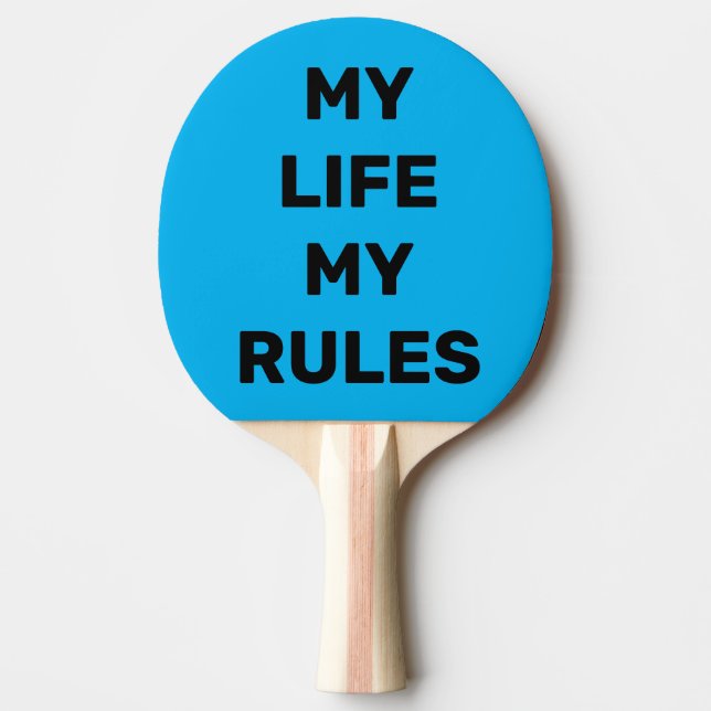 Skapa din egen enkla anpassade design pingisracket (Framsidan)
