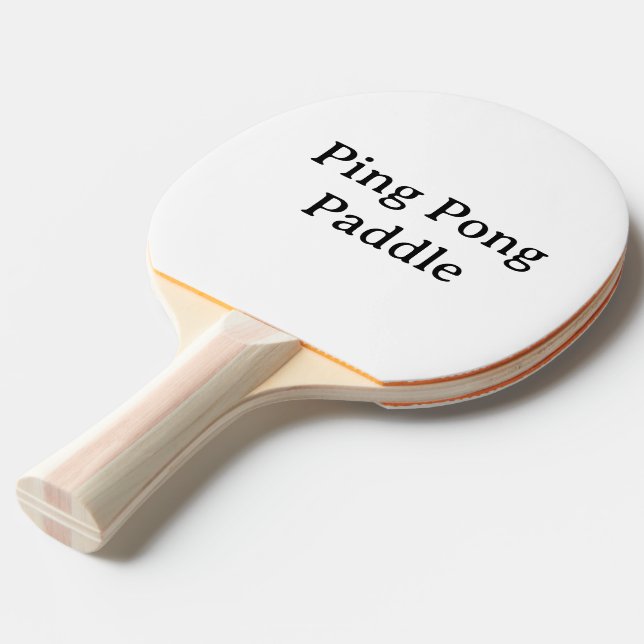 Skapa din egen enkla anpassade fullständiga tryck  pingisracket (Frontvinkel)