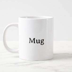 Skapa Din Egen Enkla Anpassade Jätte- Jumbo Mugg