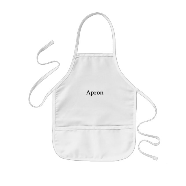 Skapa din egen enkla design barnförkläde (Framsidan)