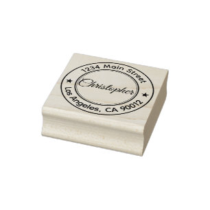 Skapa Din Egen Enkla Typografi Gummistempel Stämpel