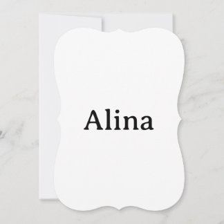 Skapa Din Egen Enkla Varumärkesfästing 5" x 7" Inbjudningar