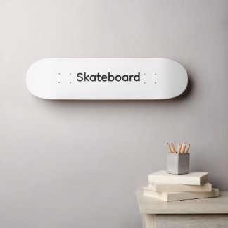 Skapa din egen enkla varumärkesfrämjande mini skateboard bräda 18,5 cm