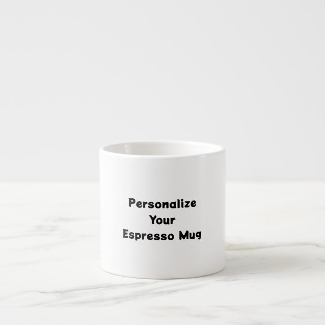 Skapa din egen espressomugg (Framsidan)