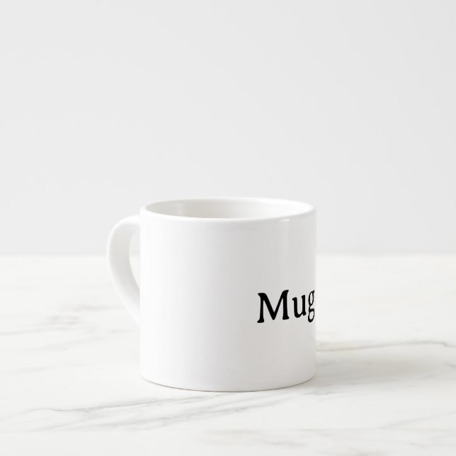 Skapa din egen espressomugg (Framsida vänster)