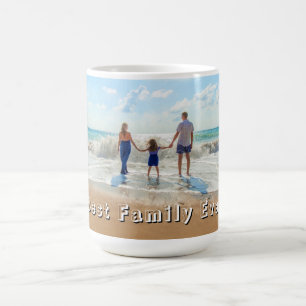 Skapa din egen familjefoto kaffemugg present