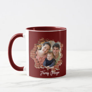 Skapa din egen familjs fotoutställning Namn Mugg