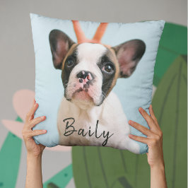 Skapa din egen fantastiska Hund för fotobesöksvänn Kudde