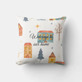 Skapa din egen Färg Choice-julby Kudde