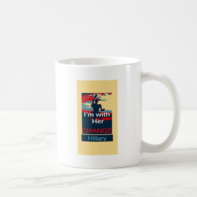 Skapa din egen färgförändring som jag är med henne kaffemugg (Höger)