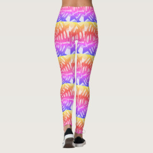 Skapa din egen färgfulla allt-över-utskrift leggings