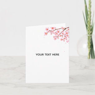 Skapa din egen färgglada blomsterkant kort