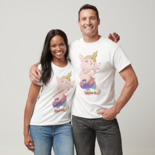 Skapa din egen färgglada Ganesh-flöjt T Shirt