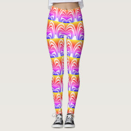 Skapa din egen färglösa kvinnliga design leggings