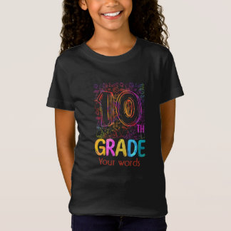 Skapa din egen färgstarka 10:e grader t shirt