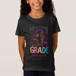 Skapa din egen färgstarka fjärde grader t shirt