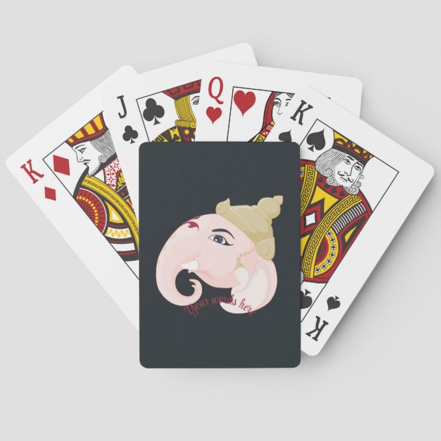 Skapa din egen färgstarka nätprofil casinokort (Baksidan)
