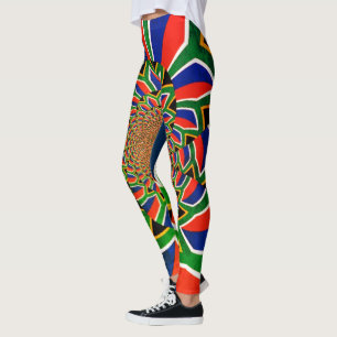 Skapa din egen färgstarka, vackra sydliga Afrika Leggings