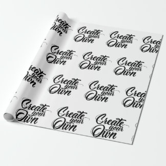 Skapa din egen figursättning Papper Presentpapper