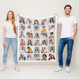 Skapa din egen filt med 30 fotokollage