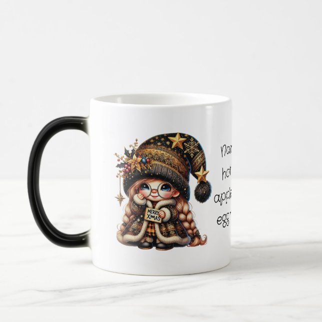 Skapa din egen fina magiska jultoma magisk mugg (Vänster)