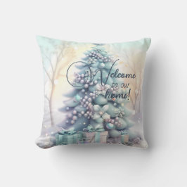 Skapa din egen Finare Blommigt Julgran Kudde