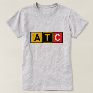 Skapa din egen flygplats landningsbaneshirt t shirt