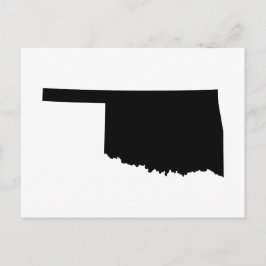 Skapa din egen Flytta till Oklahoma-avisering Vykort