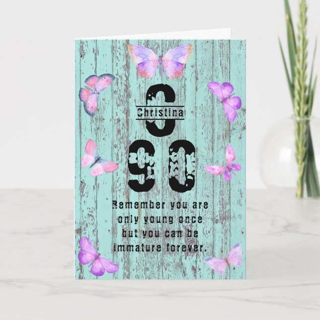 Skapa din egen födelsedag i Hälsning Kort (Framsida)