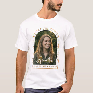 Skapa din egen födelsedagskjorta | Anpassad fotote T Shirt