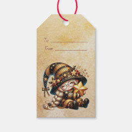 Skapa Din Egen Förtjusande Magisk Jul Tomte Presentetikett