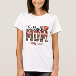 Skapa din egen fotboll Mamma T Shirt
