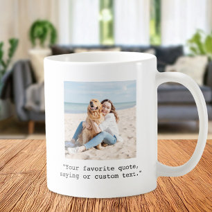 Skapa din egen foto-Anpassningsbar-offert Kaffemugg