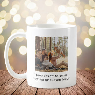 Skapa din egen foto-Anpassningsbar-offert Kaffemugg
