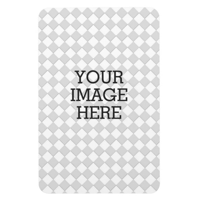 Skapa Din Egen Foto Display i Ett Steg Magnet (Vertikal)