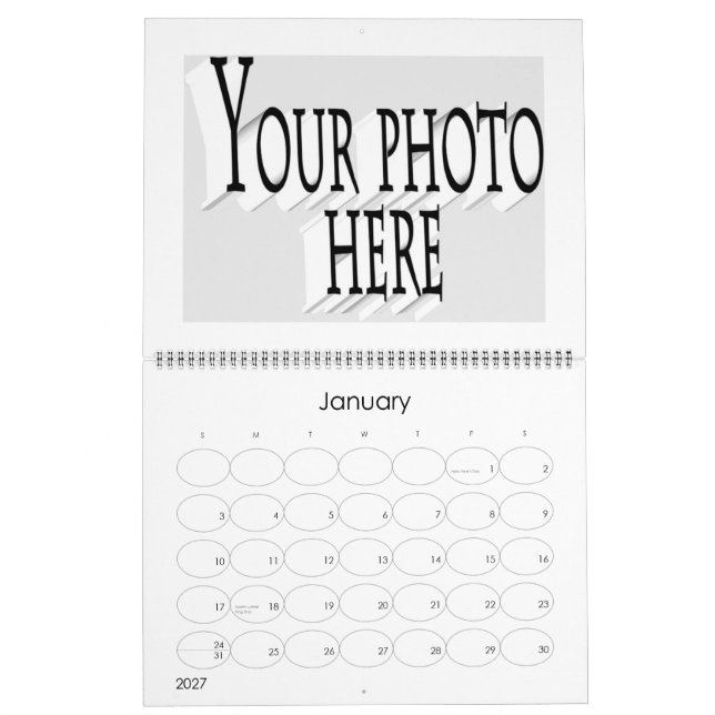 SKAPA DIN EGEN FOTO KALENDER (Jan 2027)