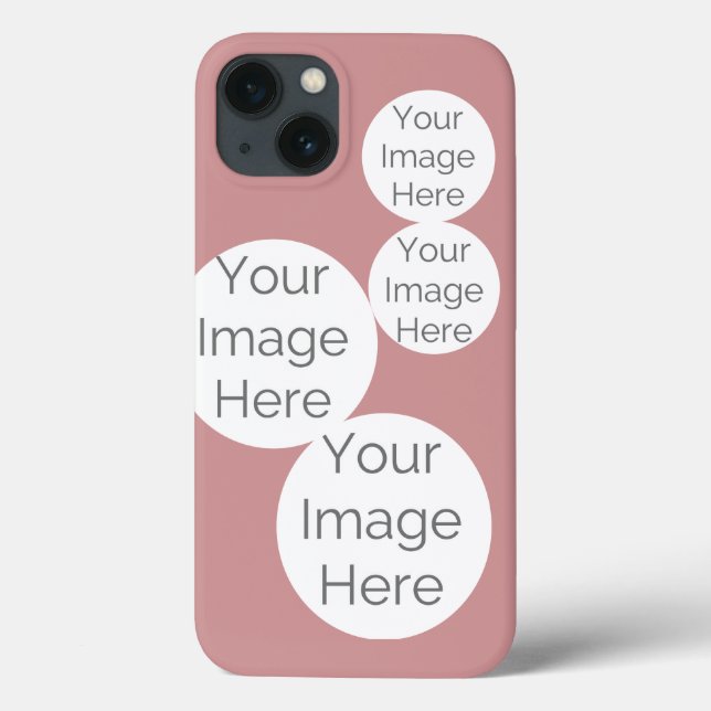 skapa din egen foto mobilskal rosa 11pro (Baksida)