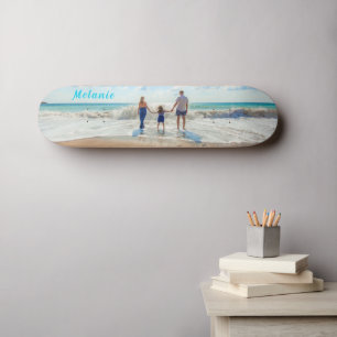Skapa Din Egen Foto Skateboard med Anpassat Namn